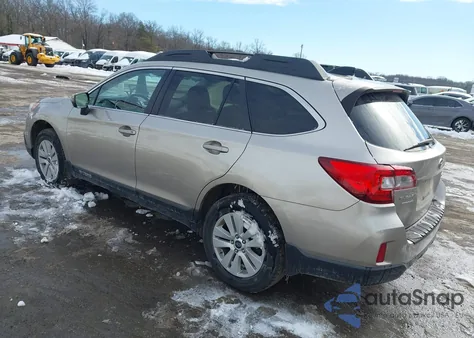2016 Subaru Outback 2.5I Premium from USA, damaged, VIN 4S4BSAHCXG3237901
